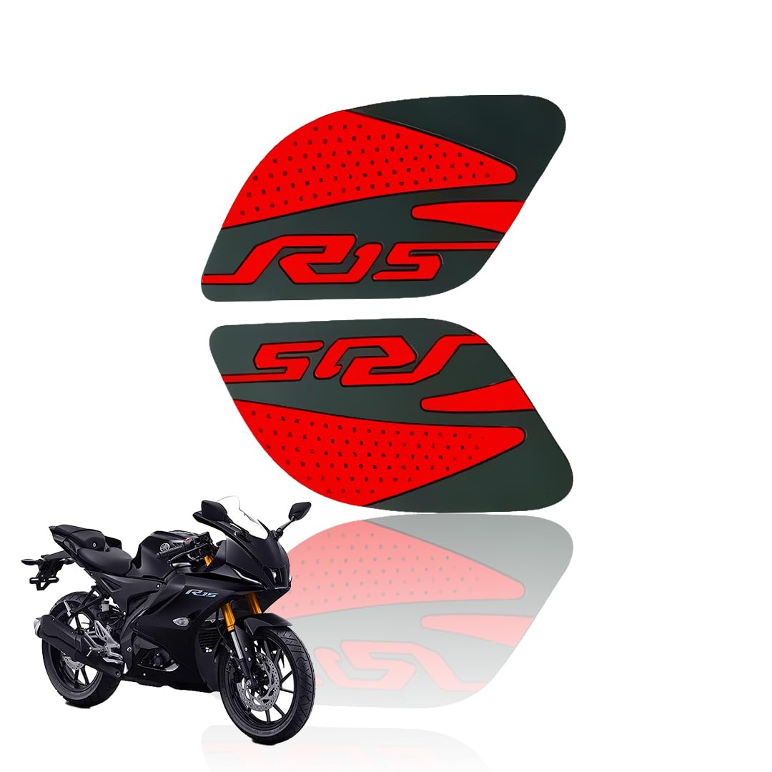 MOTO GENIUS Silicone Tank Pads for R15 V4 | Premium Tank Protection Pa