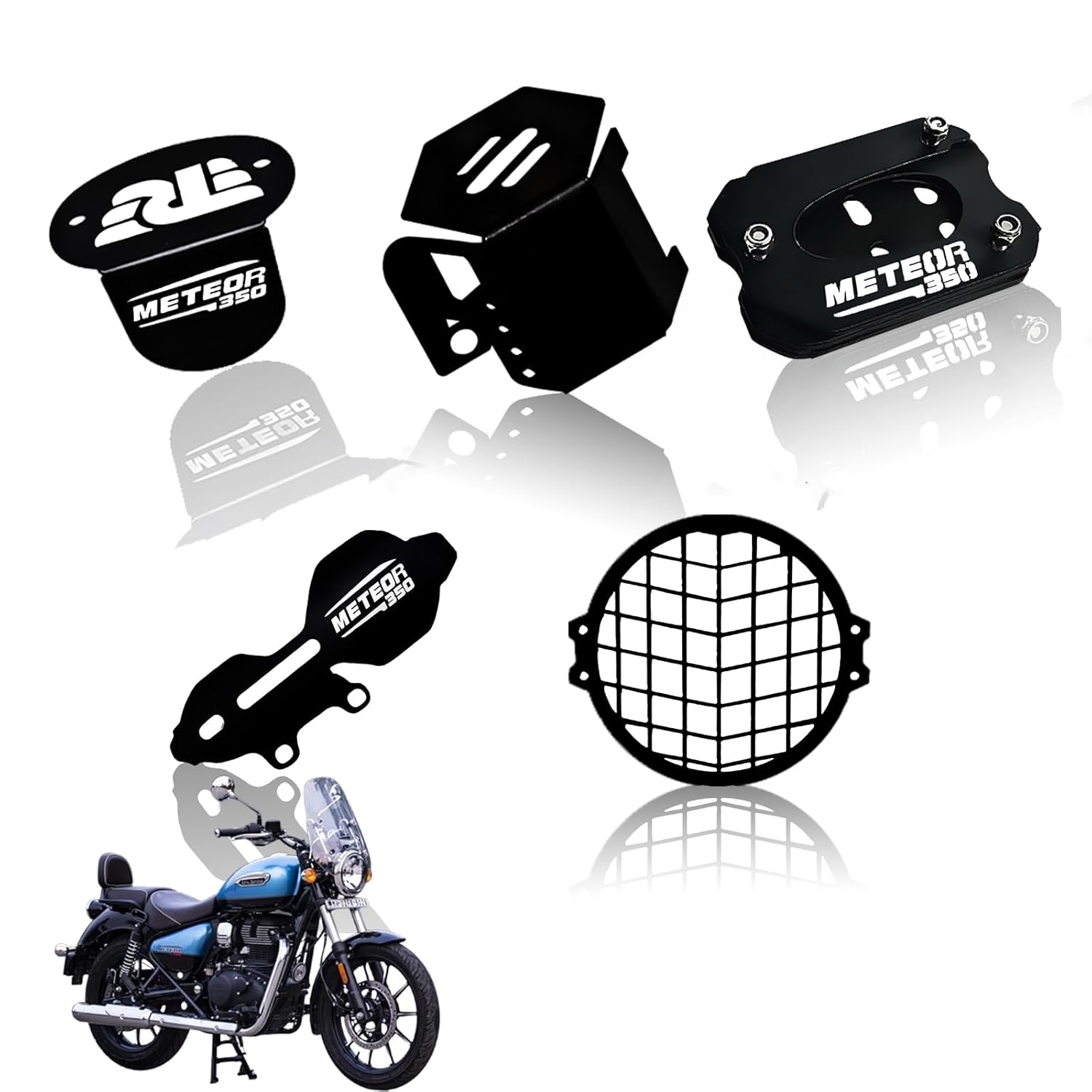 moto-genius-meteor-350-motorbike-accessories-kit-metal-check-shape-h