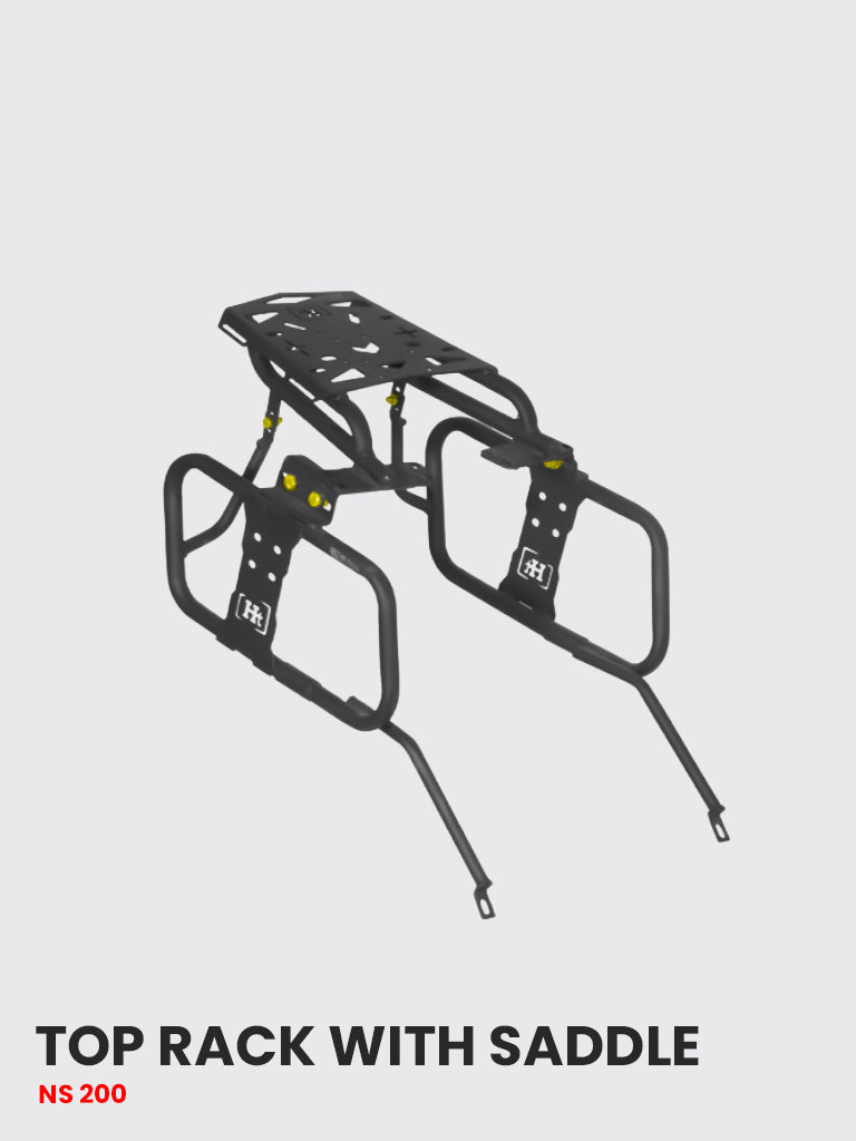 NS 125,160,200 Top Rack With Saddle Stay Color Option Available - SB 6