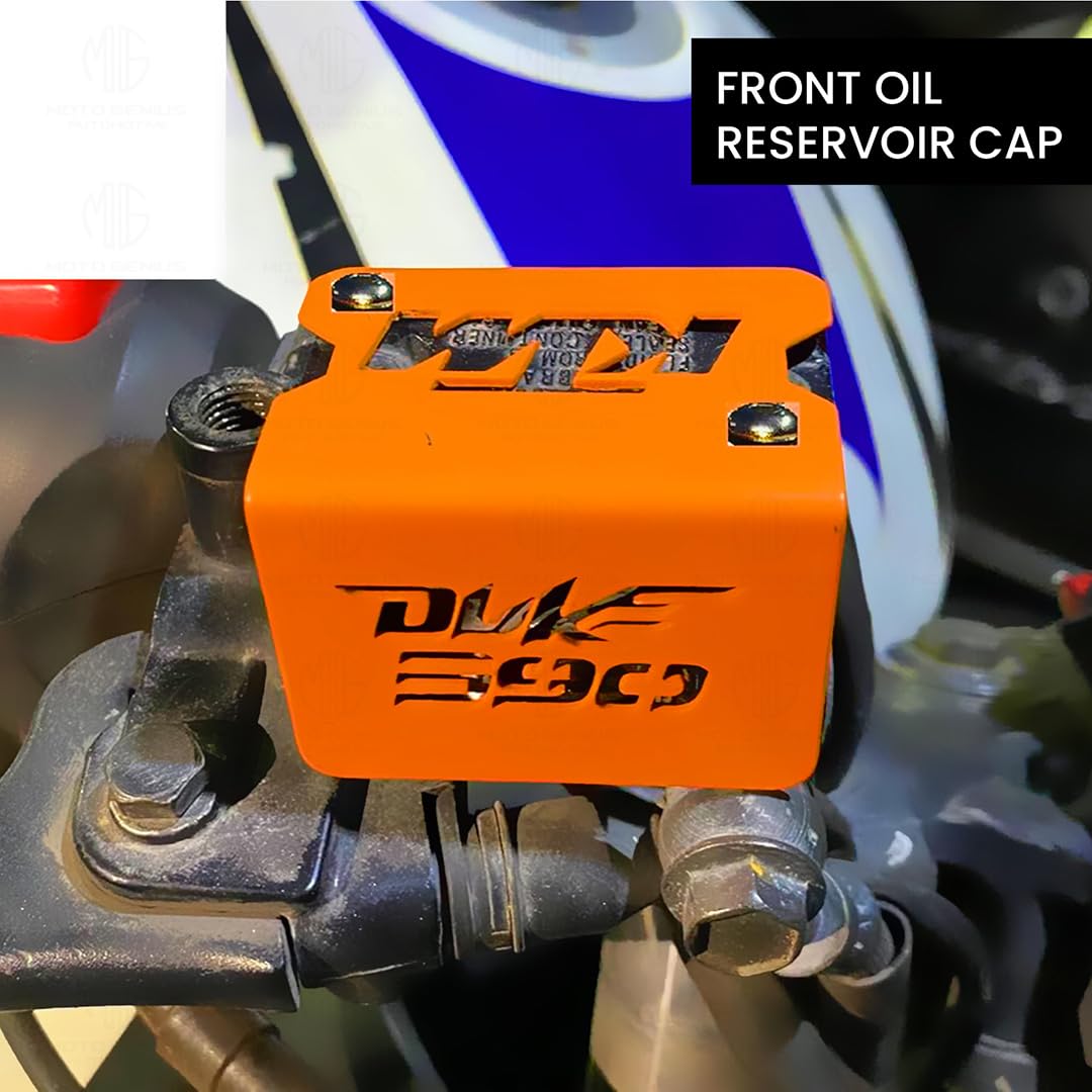FLUID RESERVOIR OIL CAP & RESERVOIR OIL GAURD