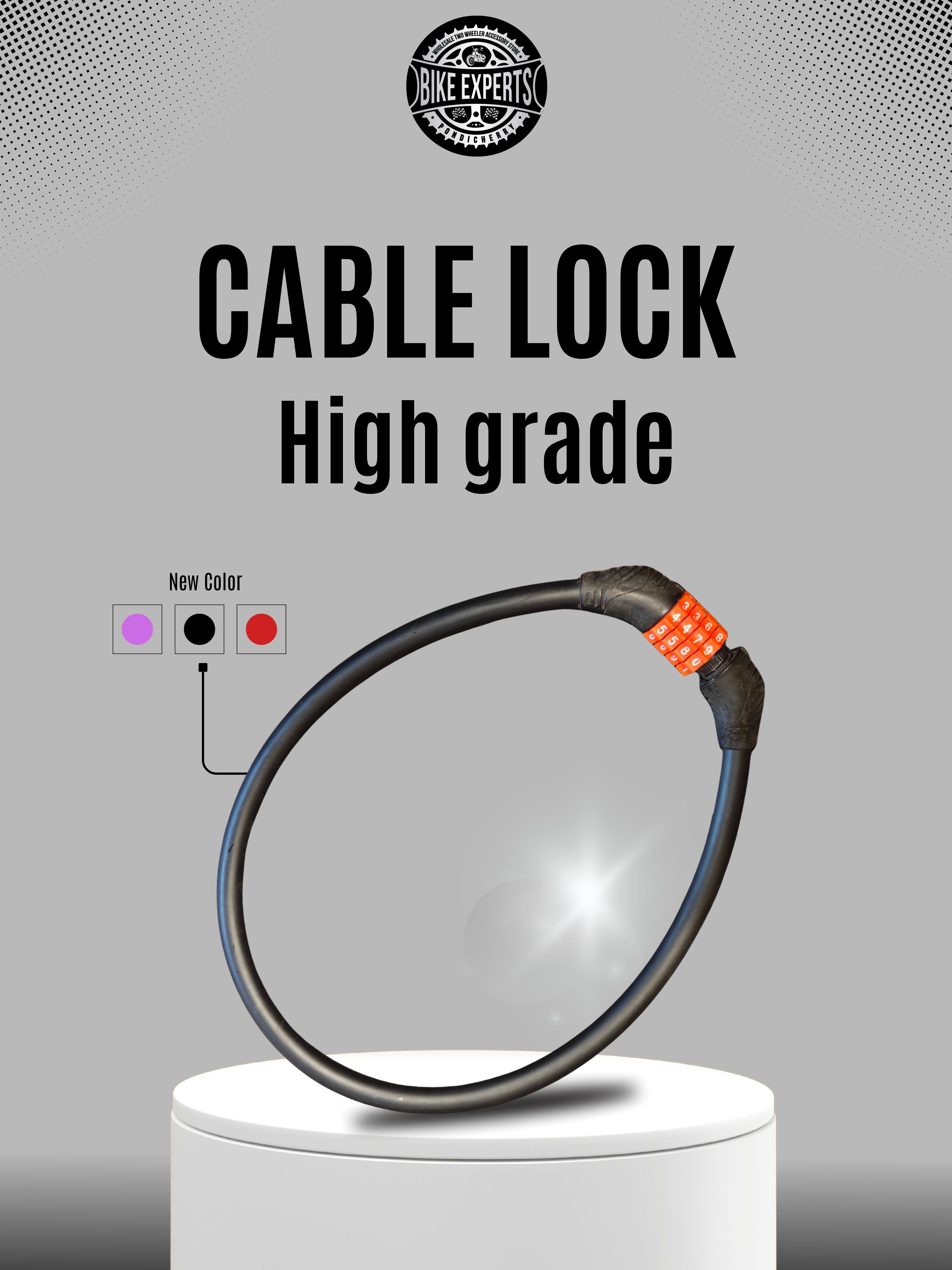 Cable Lock with Numeric system