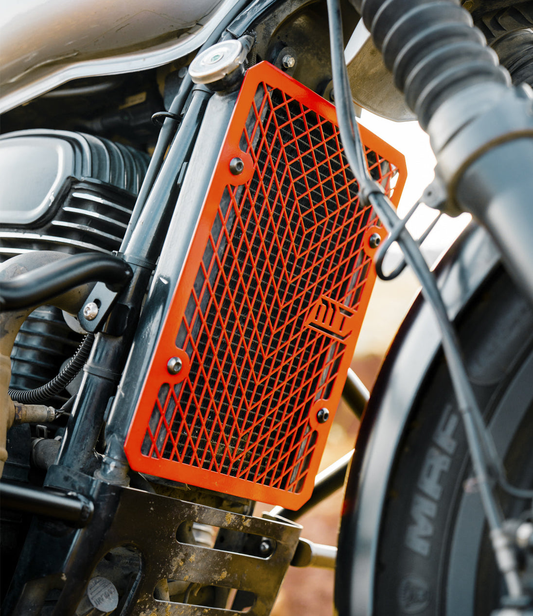 Scrambler Radiator YEZDI SCRAMBLER - RADIATOR GUARD