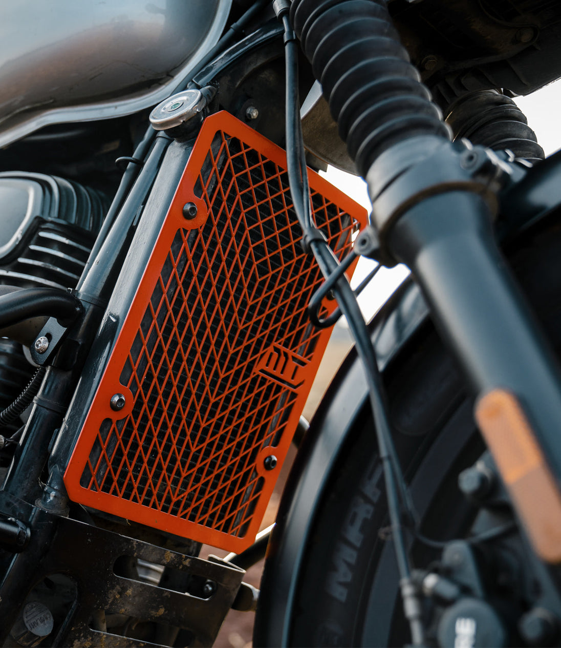 Scrambler Radiator YEZDI SCRAMBLER - RADIATOR GUARD