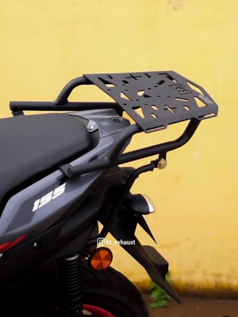 Aerox Back Rack TOP RACK FOR AEROX 155 BLACK MATT – SB 711